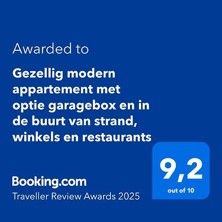 Gezellig Modern Appartement Met Optie Garagebox En In De Buurt Van Strand, Winkels En Restaurants 奥斯滕德 外观 照片