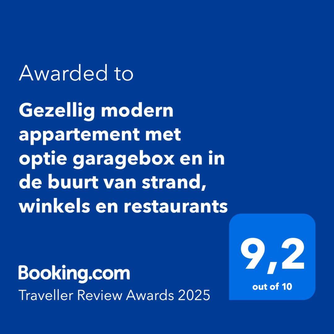 Gezellig Modern Appartement Met Optie Garagebox En In De Buurt Van Strand, Winkels En Restaurants 奥斯滕德 外观 照片